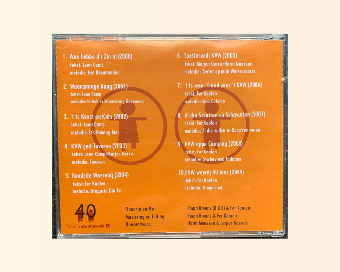 KVW CD - "Ell is 'n Wonderland" - Afbeelding 2